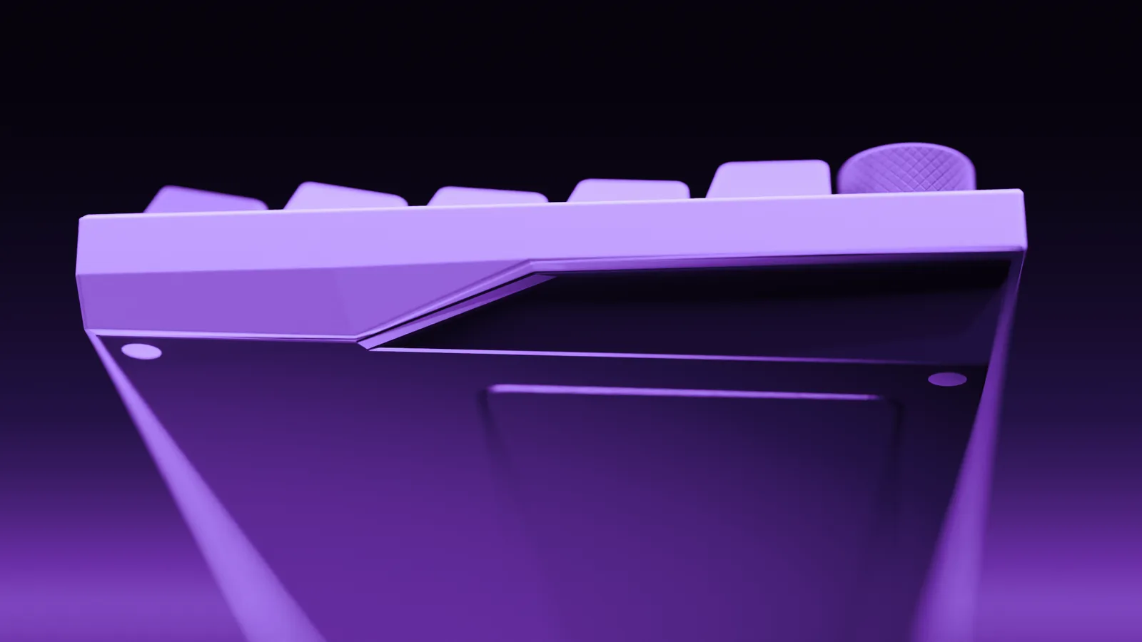 The MK1's milled aluminium case